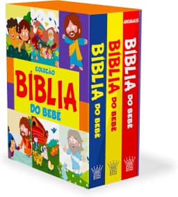 Biblioteca Bíblia do Bebê Vol. 1 - Box com 3 Livrinhos