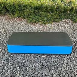 Step EVA 60x28x10 para Academia, Exercicios Fitness E Aeróbico (Azul)