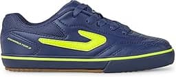 Chuteira Topper Dominator 3 Jr Marinho/Verde Neon