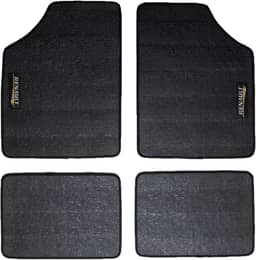 Tapete Automotivo Jogo Completo Borracha Flexível Impermeável Antiderrapante Compatível com Carros Cio Sandero Duster Logan Scenis Stepway Kwid Campos