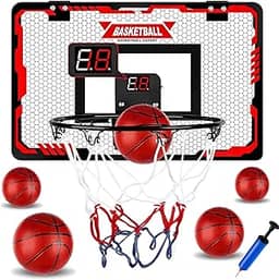 Cesta de Basquete, Aro de Basquete, Cesta de Basquete Interna com Placar Eletrônico 45 * 29,5cm