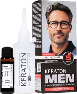 Keraton Tonalizante Men 30Ml Louro Escuro