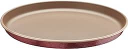 Tramontina 20058730 Assadeira para Pizza de Alumínio com Revestimento Interno Antiaderente, Vermelho, 30 cm