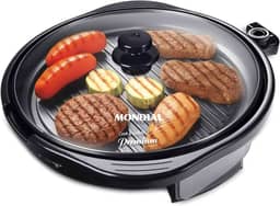 MONDIAL Grill Redondo Cook & Grill 40, Preto, 1270W, 110V - G-03