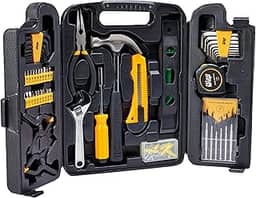 WAP Kit de Ferramentas Manuais MKF132 com 132 Peças e Maleta Organizadora