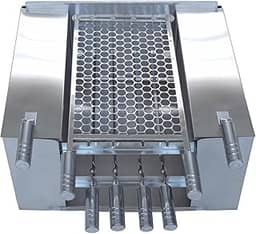 DOUBLE GRILL, Churrasqueira Sem Fumaça Com Proteção Refratária 50X 40 X 28