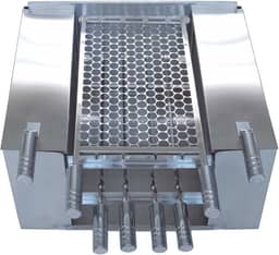 Churrasqueira Sem Fumaça Com Proteção Refratária 50X 40 X 28