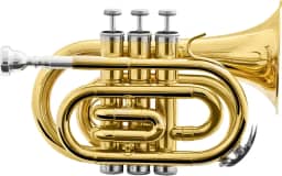 Trompete BB Pocket Laqueado HMT-500L Harmonics