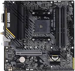 ASUS Placa-mãe TUF Gaming A520M-PLUS (WiFi) AMD AM4 (3ª geração Ryzen™) microATX (suporte M.2, Wi-Fi 802.11ac, DisplayPort, HDMI, D-Sub, USB 3.2 Gen 1 Type-A e cabeçalhos Aura Endereçáveis Gen 2)