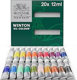 Estojo Tinta Óleo Winton 12ml 20 Unidades
