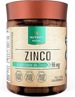 Vitamina de Zinco Nutrify 60 cápsulas