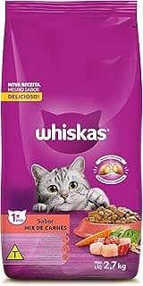 whiskas Ração Whiskas Mix De Carnes Gatos Adultos 2 7 Kg