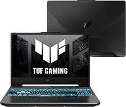 Notebook ASUS TUF Gaming A15, GeForce RTX 2050, AMD RYZEN 7, 16 GB, 512 GB SSD, W11 Home, Tela 15.6'' FHD, Graphite Black - FA506NFR-HN060W
