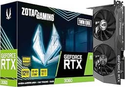 Placa de Vídeo Zotac Gaming - GeForce RTX 3060, Twin Edge, LHR, 12GB GDDR6