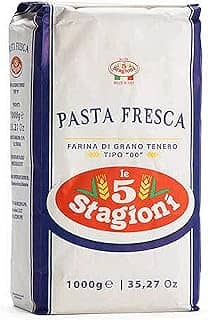 Farinha De Trigo Italiana 00 Le 5 Stagioni Pasta Fresca 1kg