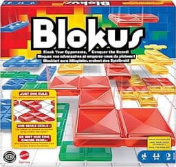 Blokus, Jogo de Tabuleiro, Para Crianças, Adultos & Noite de Jogos, Mattel Games