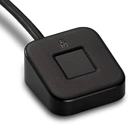 Kensington Leitor de chave de impressão digital USB VeriMark Desktop - Windows Hello, FIDO U2F, FIDO2 (K62330WW)