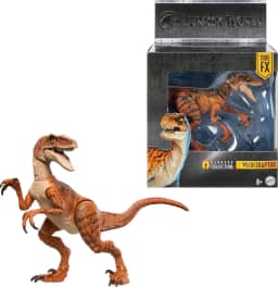 Jurassic World Dinossauro de Brinquedo Velociraptor para crianças a partir de 8 anos