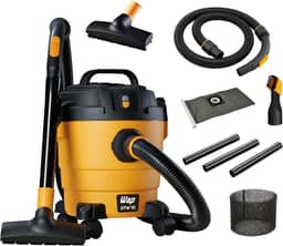 WAP Aspirador de Pó e Água GTW 10, Compacto, 10 Litros, com Mangueira de 1,5 Metros, Filtro Lavável, 140mbar 1400W 220V