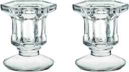 Haüskraft - Jogo de Castiçal, Veneza, 2 Peças, Western Incolor