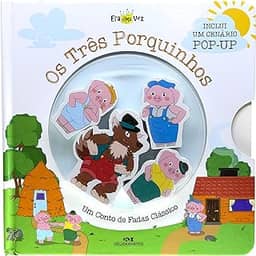 Os Três Porquinhos (livro + cenário pop-up + 4 personagens de madeira): Um Conto de Fadas Clássico: 2