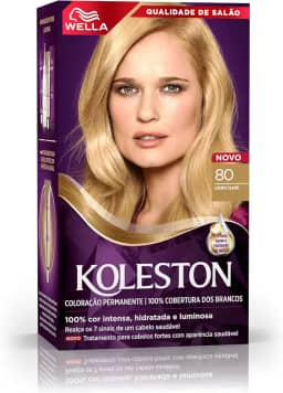 Tintura Koleston 80 Louro Claro