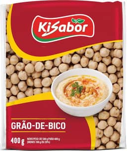 KiSabor, Grão de Bico, 400 Gramas