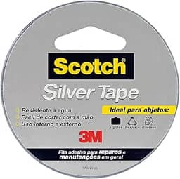 Scotch, 3M, Fita Silver Tape - 45 mm x 5 m, Multicor