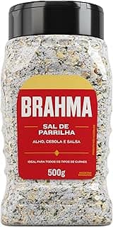 Brahma, Sal de Parrilha com Alho, Cebola & Salsa, 500 Gramas