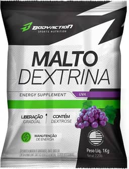 Maltodextrina 1Kg Sabor Uva Bodyaction