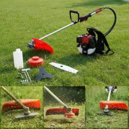 Roçadeira Á Gasolina Costal Profissional 65cc 3hp