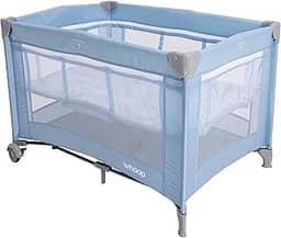 Berço Cercado Desmontavel Portatil Kiddo Whoop Bliss Azul
