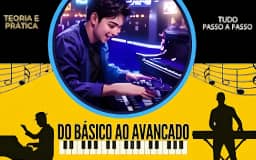 Curso de Teclado: Fundamentos & Aplicações: Curso completo de teclado para iniciantes e músicos em evolução.