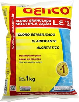 GENCO L. E. CLORO GRAN. 1kg MULTIPLA ACAO