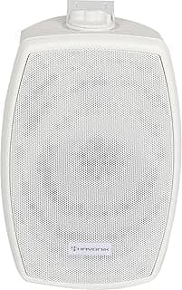 HAYONIK, Caixa Ac Passiva p/Ambientes Ext/Int, IP56, 100W, 2 Vias, Woofer 5,25', Tweeter 0,52' Mylar Dome, Tela/Suporte Alumínio, Gab Polipropileno, 90dB, Resp Freq 75-20KHz, 50W RMS - HSP560O Branca