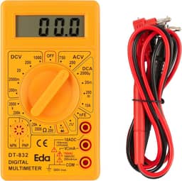 EDA Multímetro Digital Com Bip