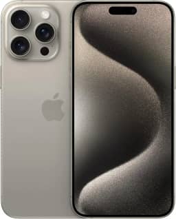 Apple iPhone 15 Pro Max (256 GB) — Titânio natural (Recondicionado)