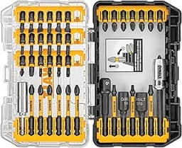 DEWALT Jogo de Bits e Brocas FlextorQ com Maleta ToughCase, DWA2T40IR, 40 peças