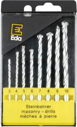 EDA Brocas Em Jogo Com 8 Peças Milímetros Eda