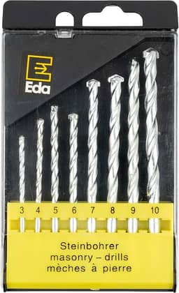 EDA Brocas Em Jogo Com 8 Peças Milímetros Eda