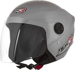 CAPACETE ABERTO PRO TORK NEW LIBERTY 3 SOLID PRATA TAM. 58