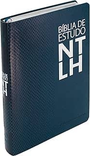 Bíblia de Estudo NTLH | SBB | Bíblia de Estudo NTLH - Capa em couro sintético, azul: Nova Tradução na Linguagem de Hoje (NTLH)