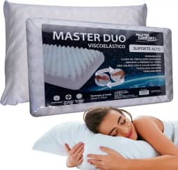 Travesseiro Nasa Master Duo Suport Alto Master Comfort