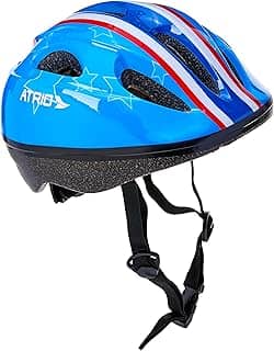 Capacete Infantil P Estampa de Estrela Azul Atrio BI042