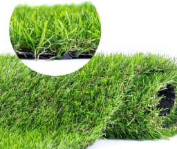 Grama Sintética 30mm Bicolor Soft Semelhante Natural - Por m2 (2m² - 2m x 1m)