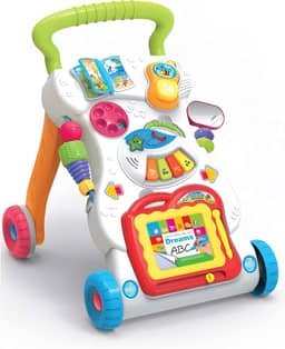 Andador Educativo Didático Musical Colorido Multmaxx (Colorido)