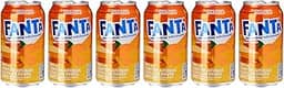 Pack de Fanta Laranja Zero lata 350ml 6 unidades