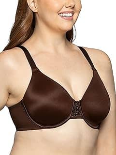 Sutiã redutor feminino Beauty Back Smoothing, minimiza a linha do busto até 3,8 cm, bojos não acolchoados até a altura, Cappuccino, 42G