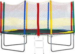 Genérico Cama Elástica 3,05m Multicolorida - Suporta até 185 kg