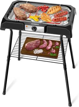 MONDIAL Churrasqueira Elétrica, Grand Steak & Grill II, 110V, Preto, 2000W - CH-06